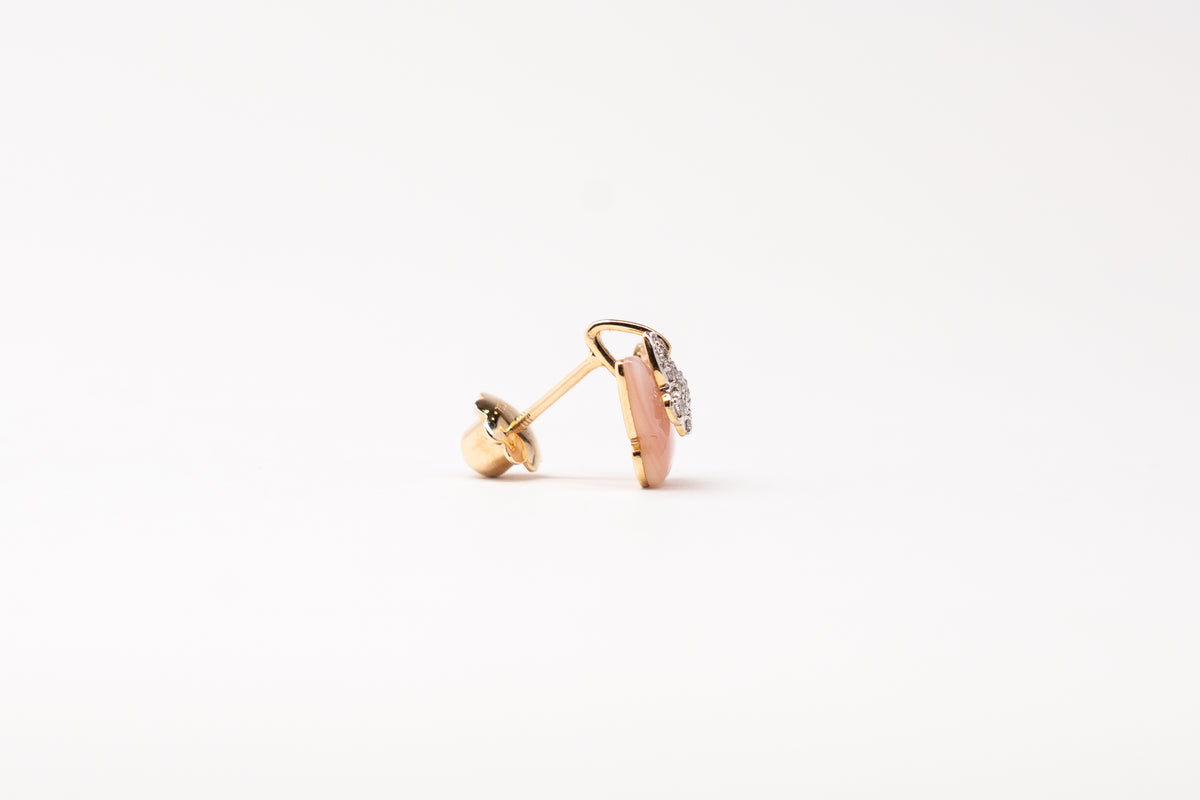 18K Yellow Gold Earrings