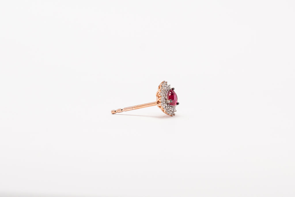 18K Rose Gold Earrings