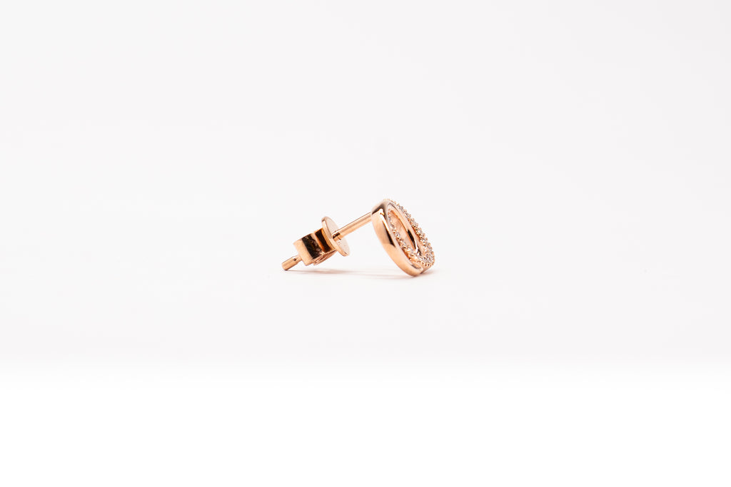18K Rose Gold Earrings