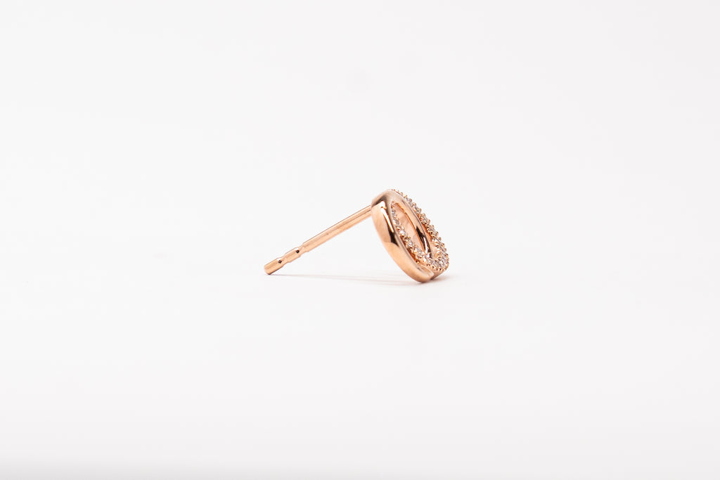 18K Rose Gold Earrings