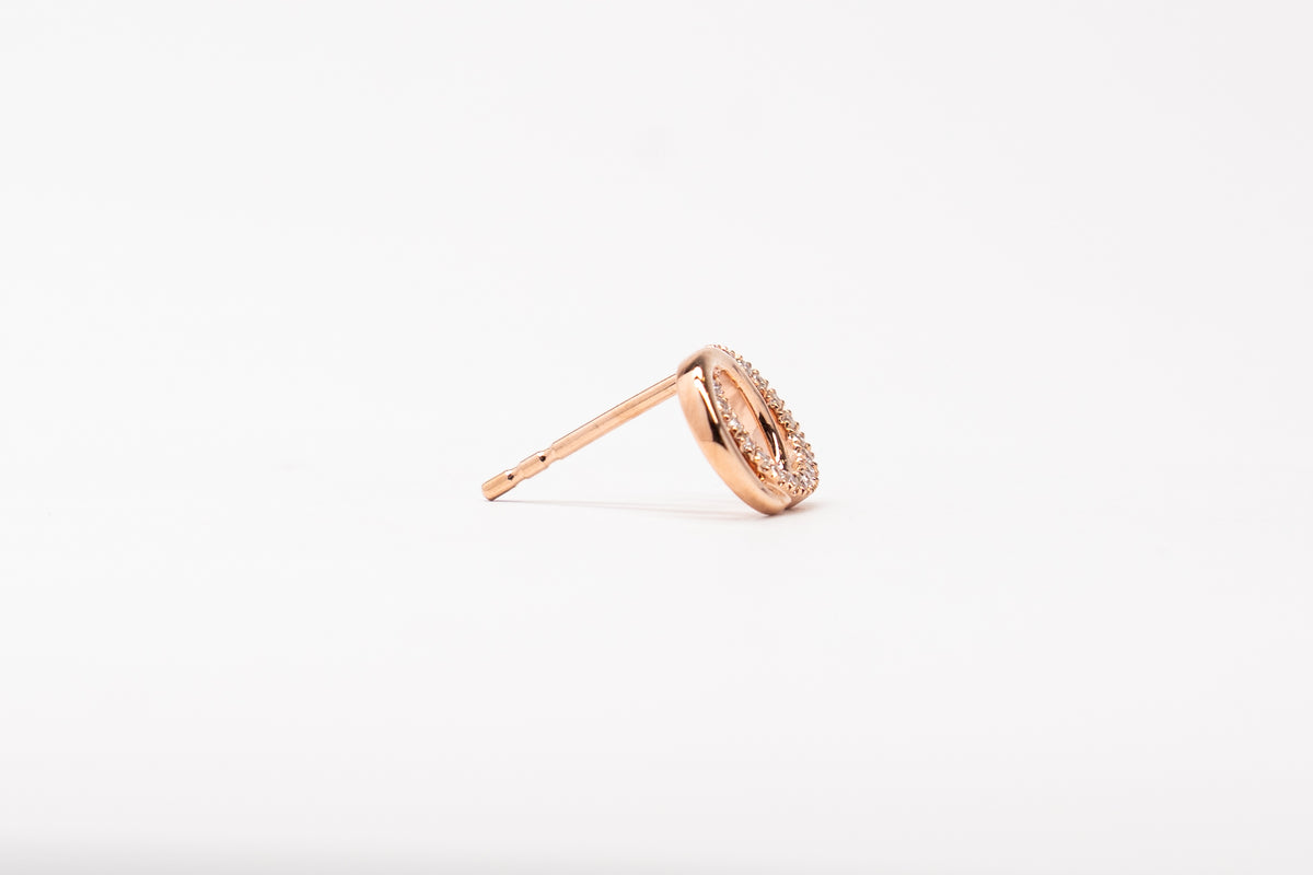 18K Rose Gold Earrings