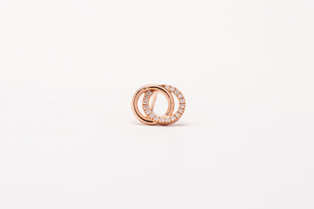 18K Rose Gold Earrings