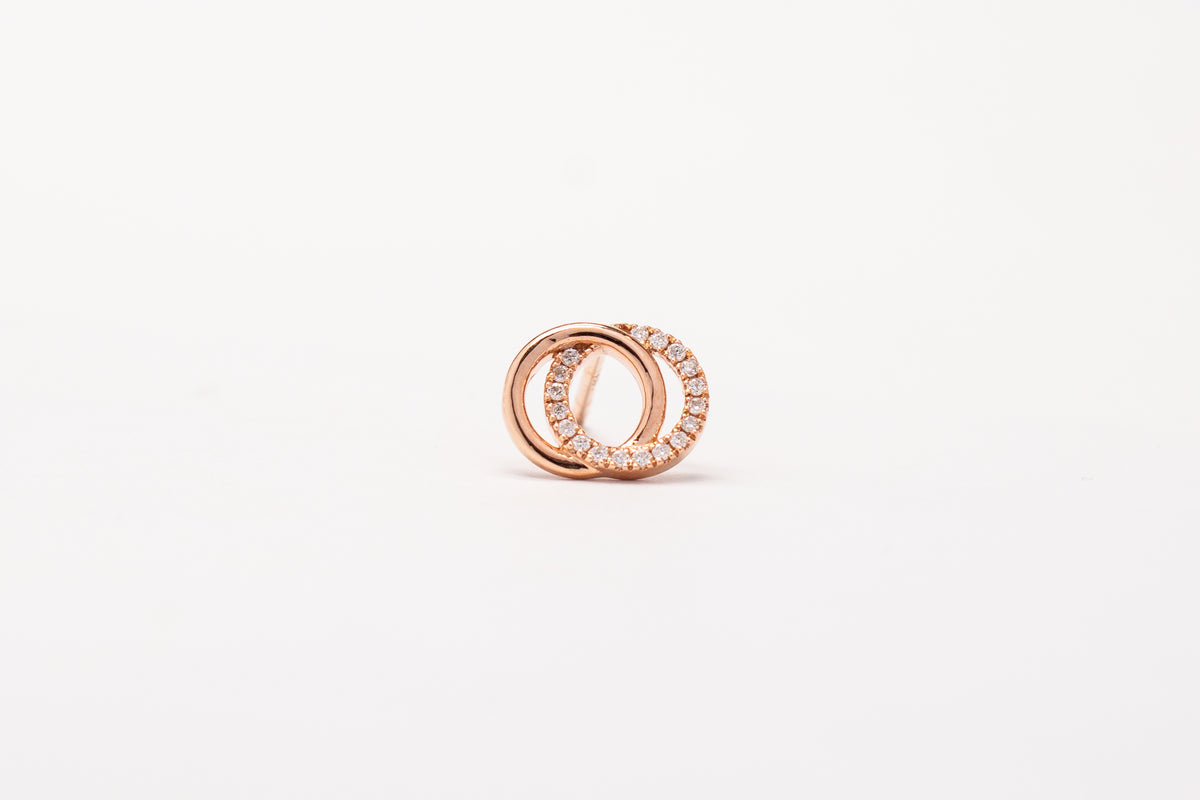 18K Rose Gold Earrings