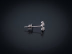 18K White Gold Earrings