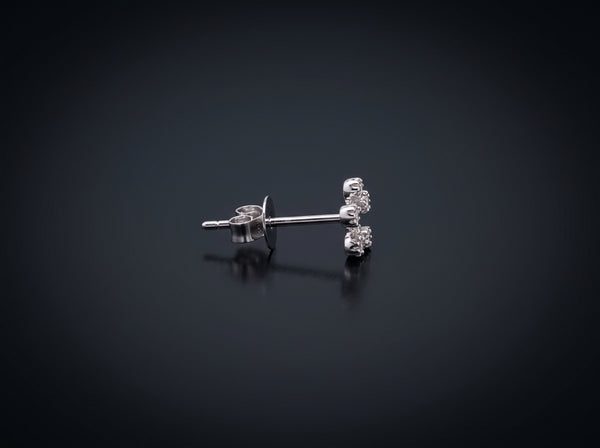 18K White Gold Earrings
