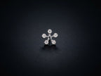 18K White Gold Earrings