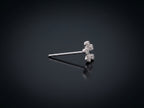 18K White Gold Earrings