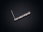14K White Gold Earrings