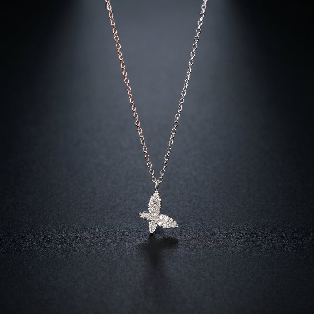 14K White Gold Necklace