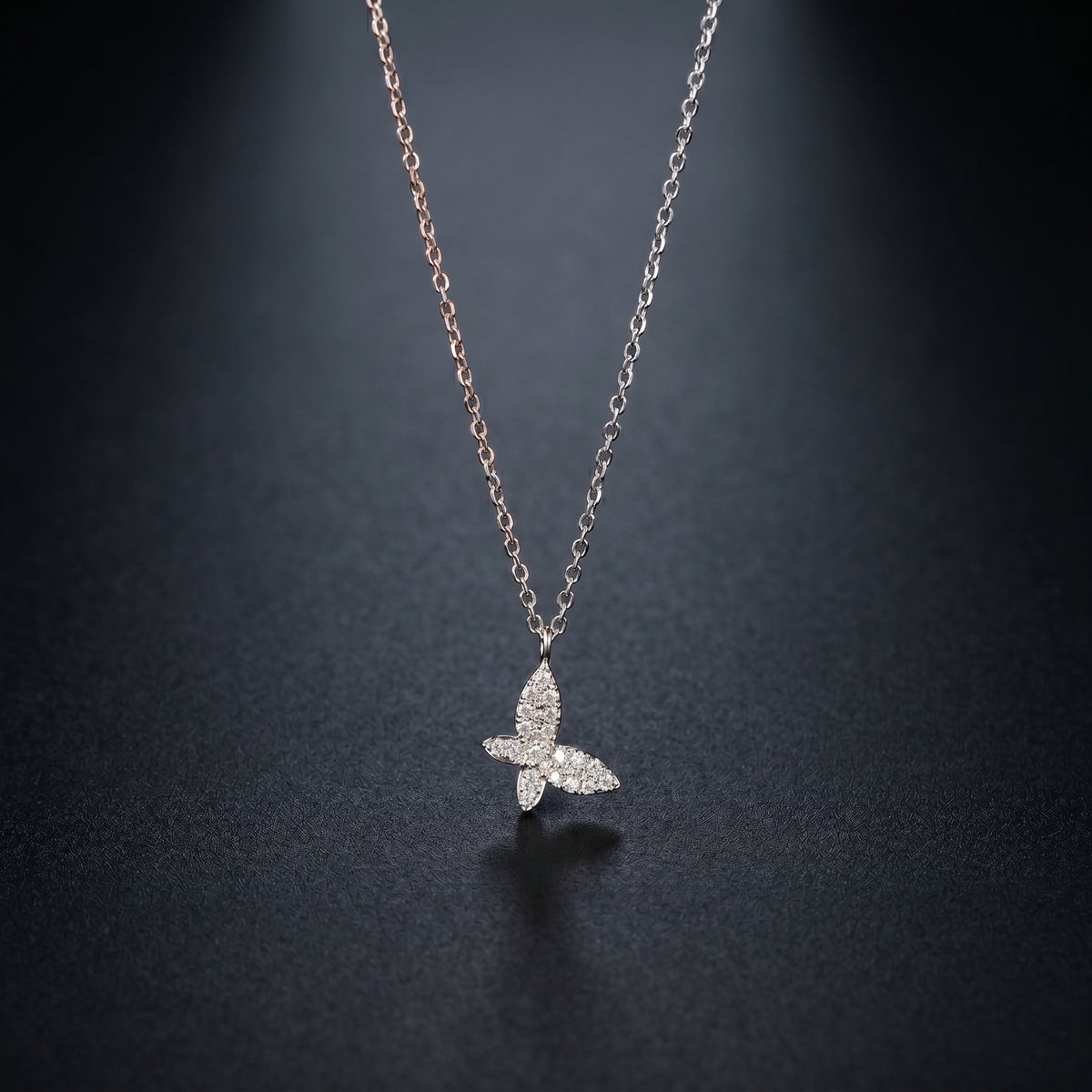 14K White Gold Necklace