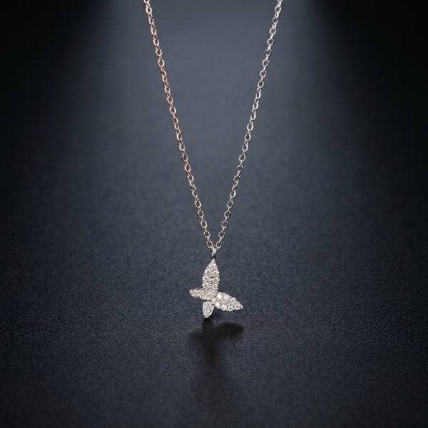 14K White Gold Necklace