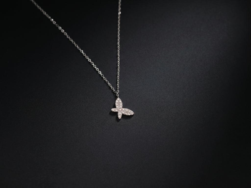 14K White Gold Necklace