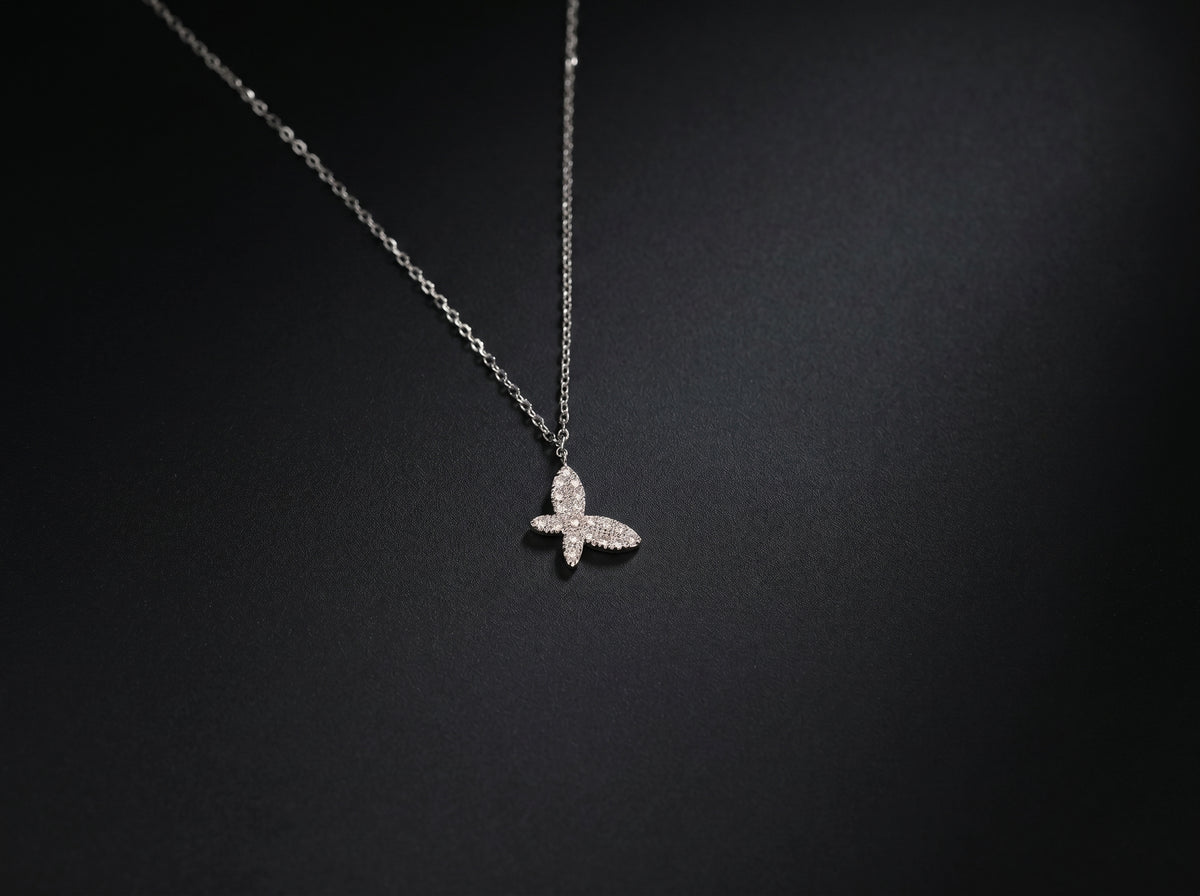 14K White Gold Necklace