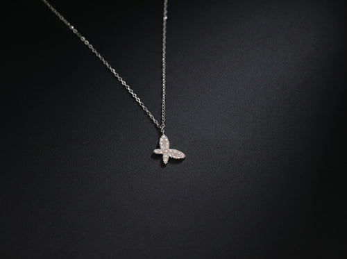 14K White Gold Necklace