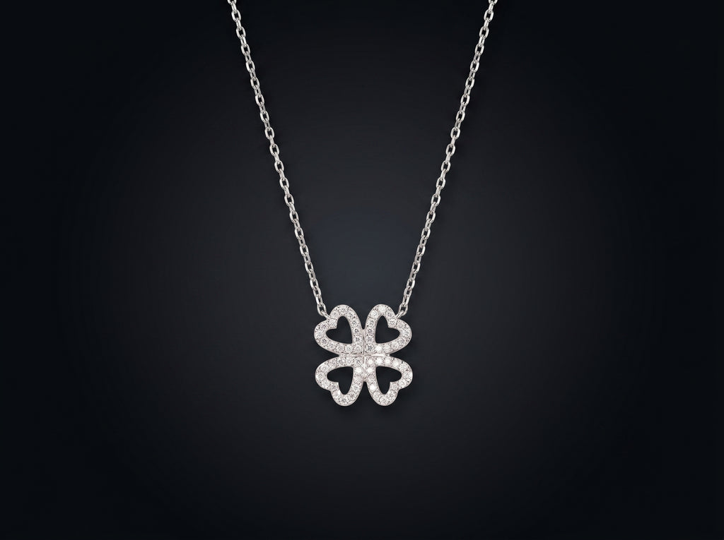 18K White Gold Necklace