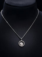 14K White Gold Pendant