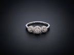 18K White Gold Ring